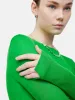 Tencel Wool Long Sleeve Top | Green sold by Jigsaw