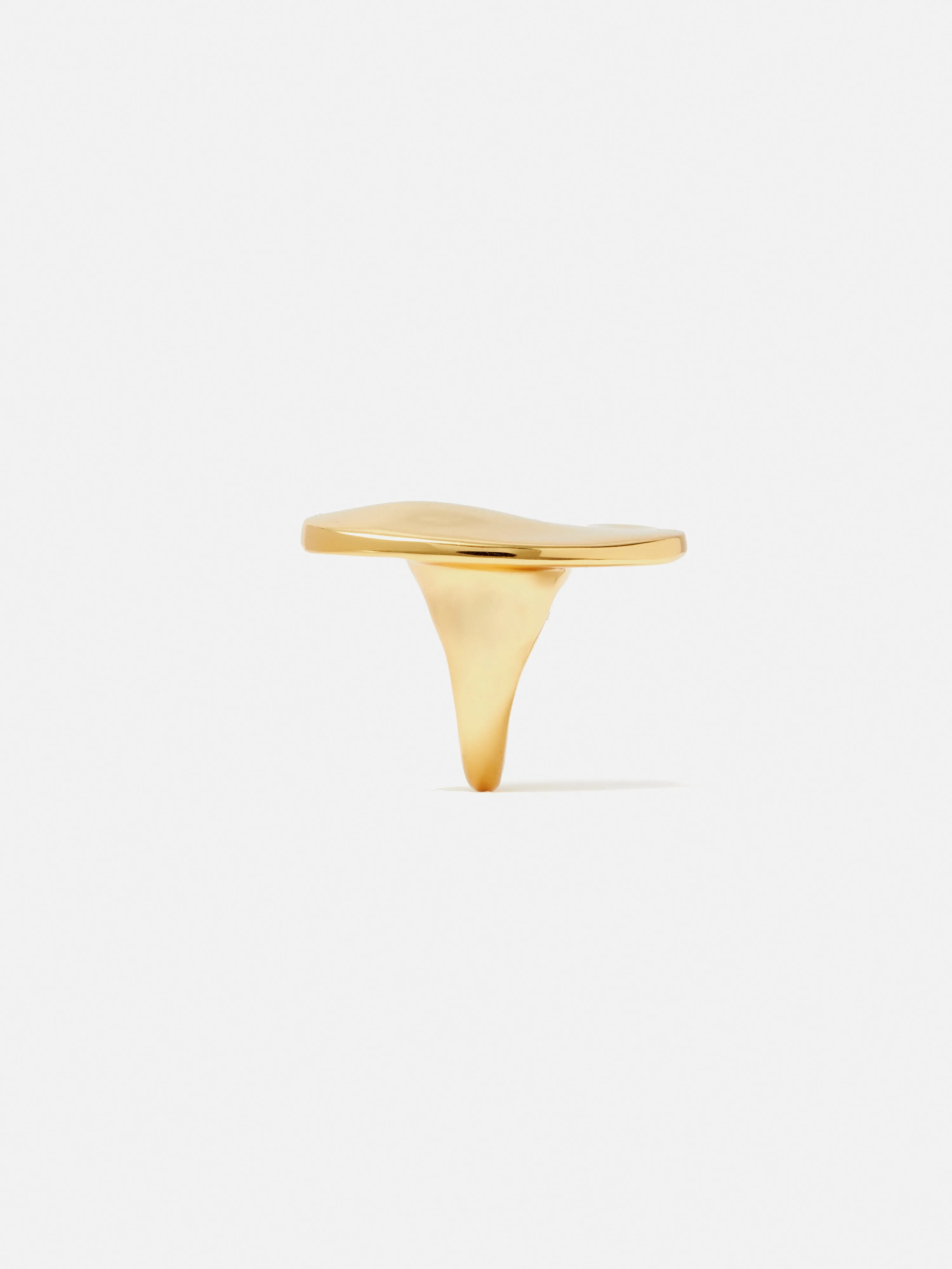 Hammered Disc Ring | Gold sold by Jigsaw product image thumbnail 3