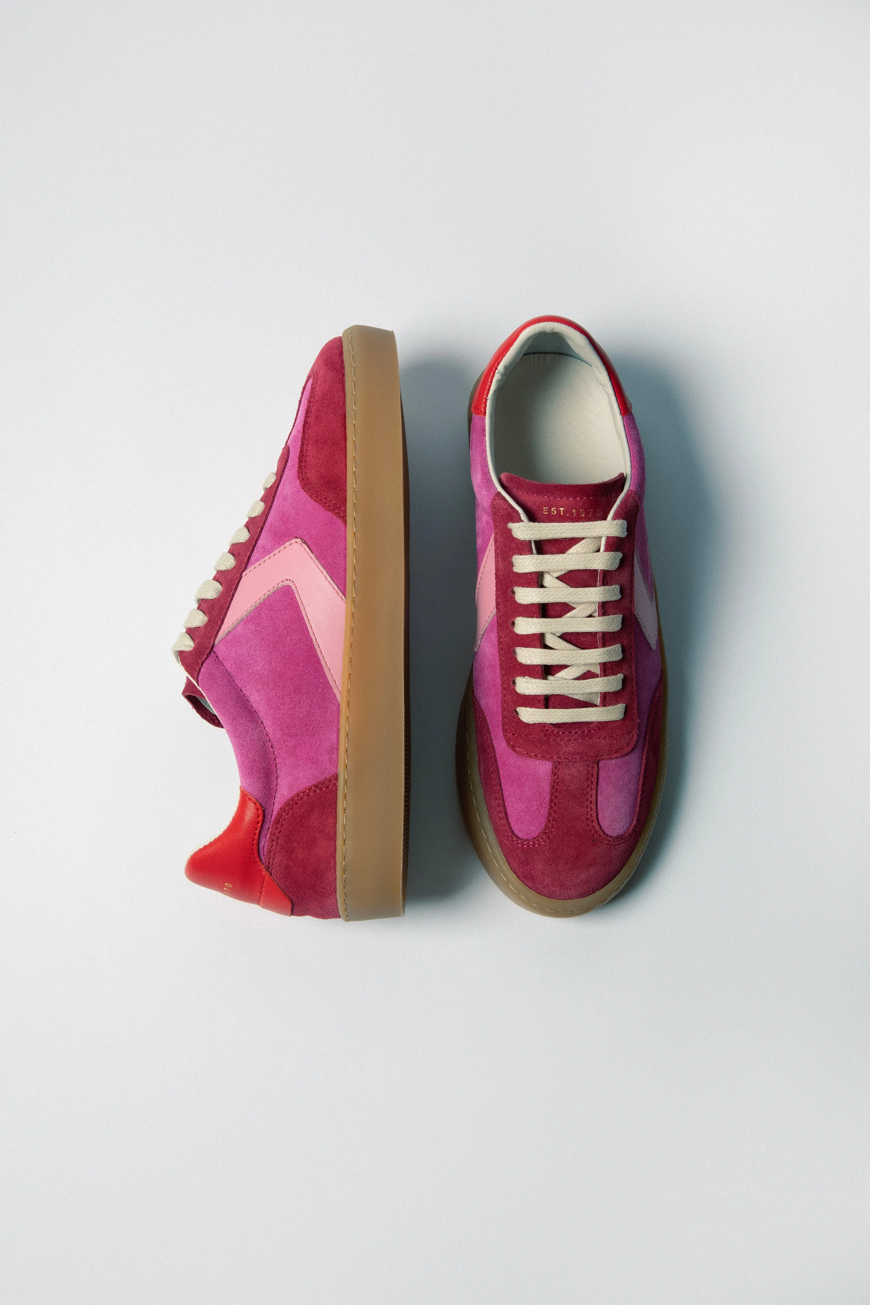 Portland Vintage Classic Trainer | Pink | Parallel