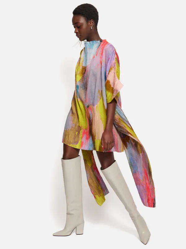 Roksanda Plisse Knotted Tabard | Multi sold by Jigsaw