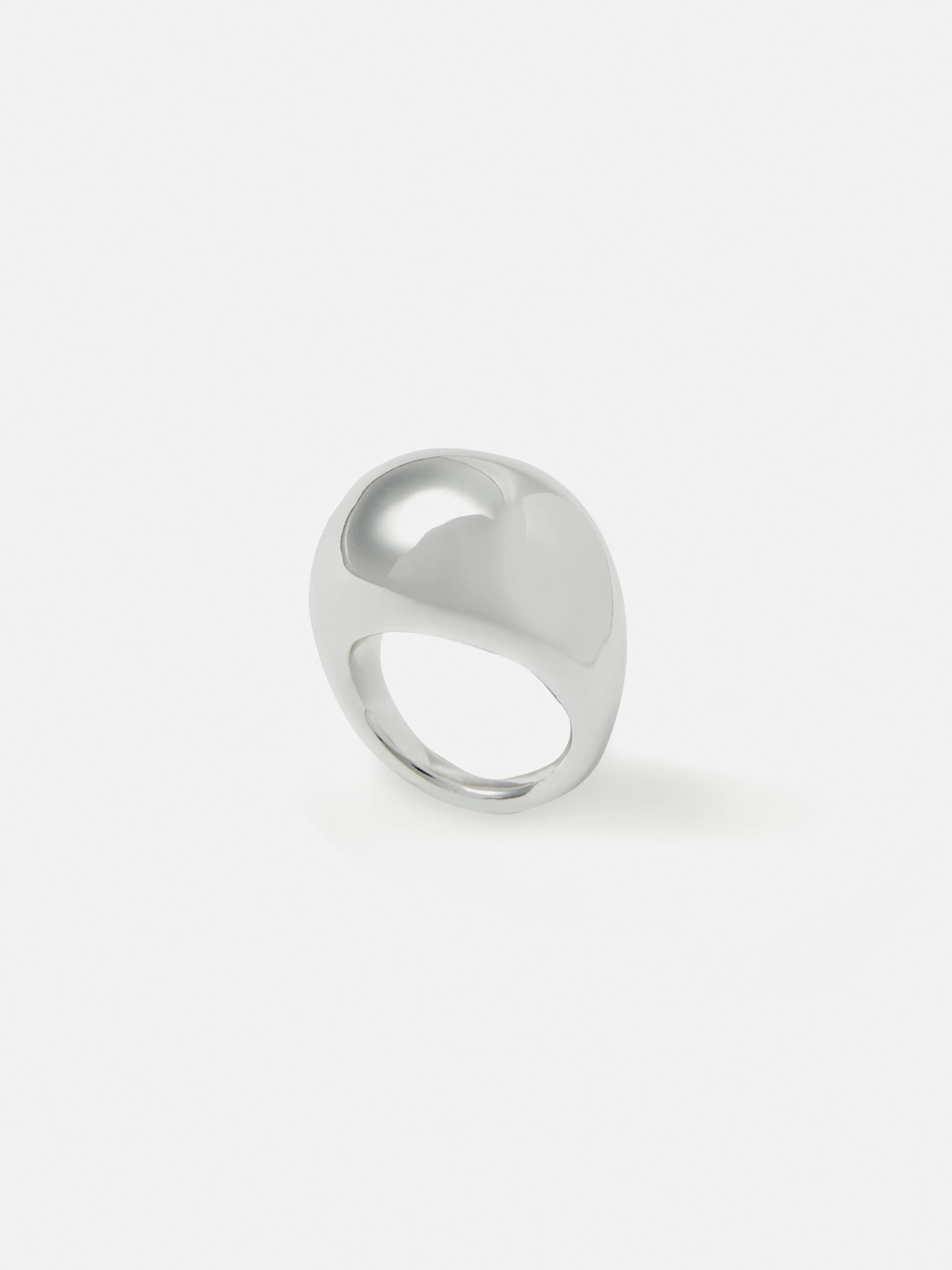 Chunky Dome Ring | Silver sold by Jigsaw