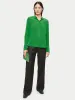 Deep Cuff Silk Long Sleeve Shirt | Green sold by Jigsaw