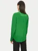 Deep Cuff Silk Long Sleeve Shirt | Green sold by Jigsaw