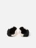 Shearling Striped Slipper | Monochrome sold by Jigsaw