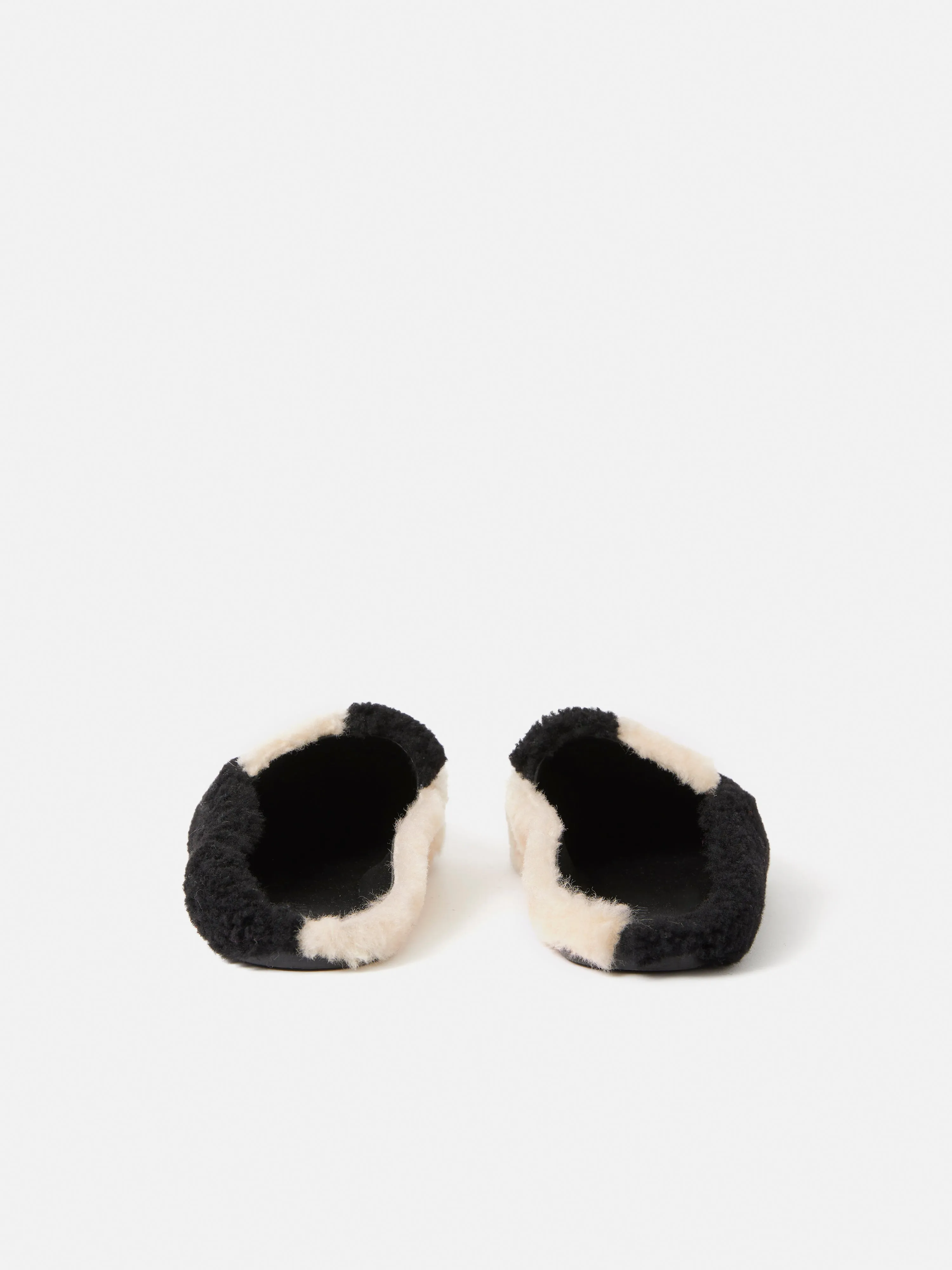 Shearling Striped Slipper | Monochrome sold by Jigsaw product image thumbnail 5