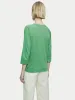 Linen Raglan Top | Green sold by Jigsaw
