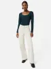 Double Front Ballet Neck Top | Eucalyptus sold by Jigsaw