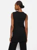 Linen Cotton Knitted Tunic | Black sold by Jigsaw