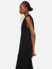 Linen Cotton Knitted Tunic | Black sold by Jigsaw