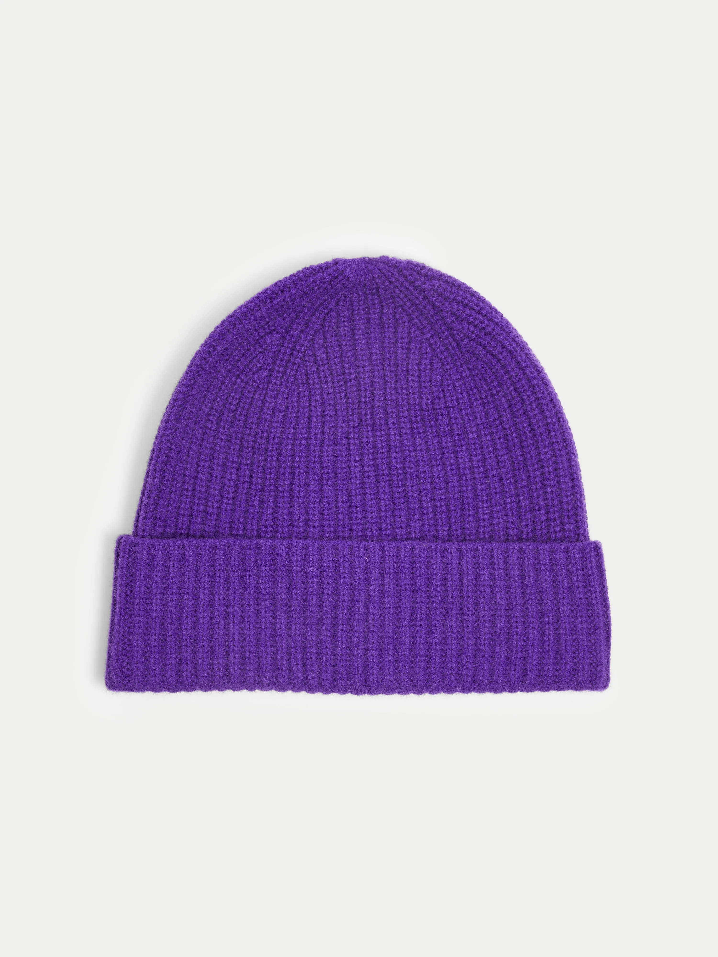 Wool Cashmere Hat | Purple sold by Jigsaw