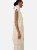 Milano Longline Gilet | Cream sold by Jigsaw