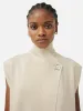 Milano Longline Gilet | Cream sold by Jigsaw