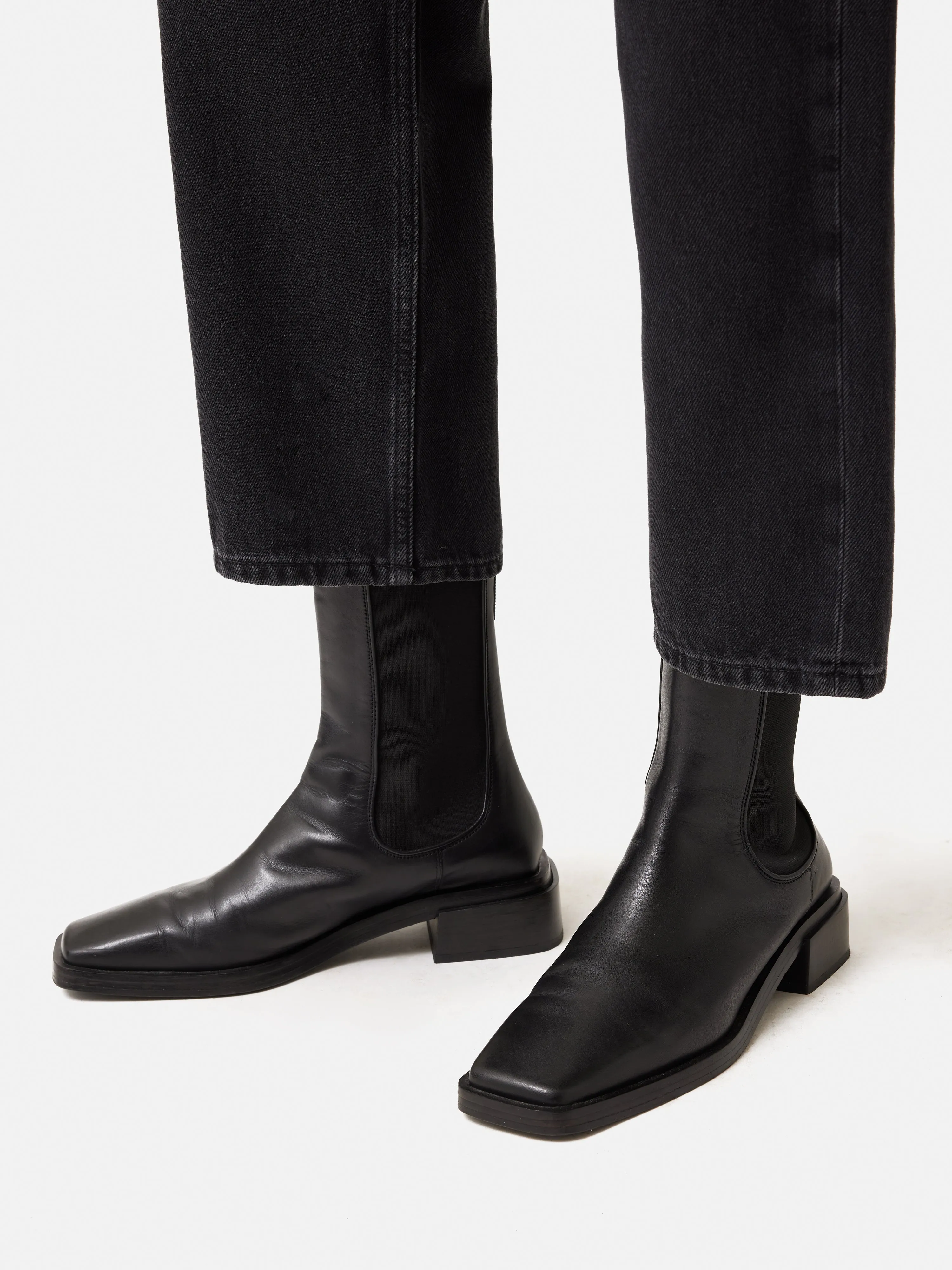 Kent Leather Boot | Black sold by Jigsaw product image thumbnail 2
