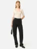 Scoop Neck Rib Top | Ecru sold by Jigsaw