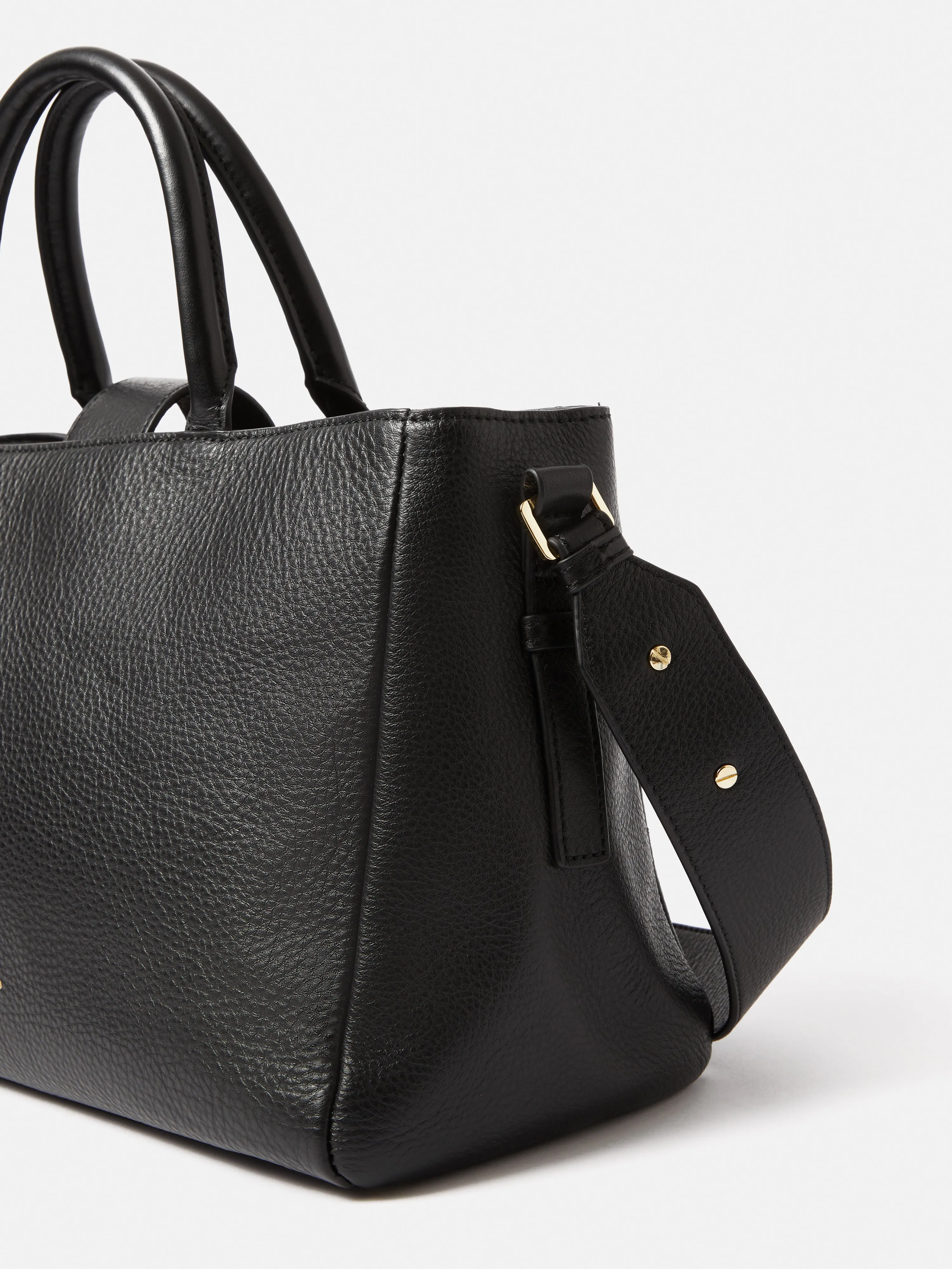 Adela Pebble Leather Tote | Black sold by Jigsaw product image thumbnail 2