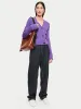Merino Cashmere Cardigan | Purple sold by Jigsaw