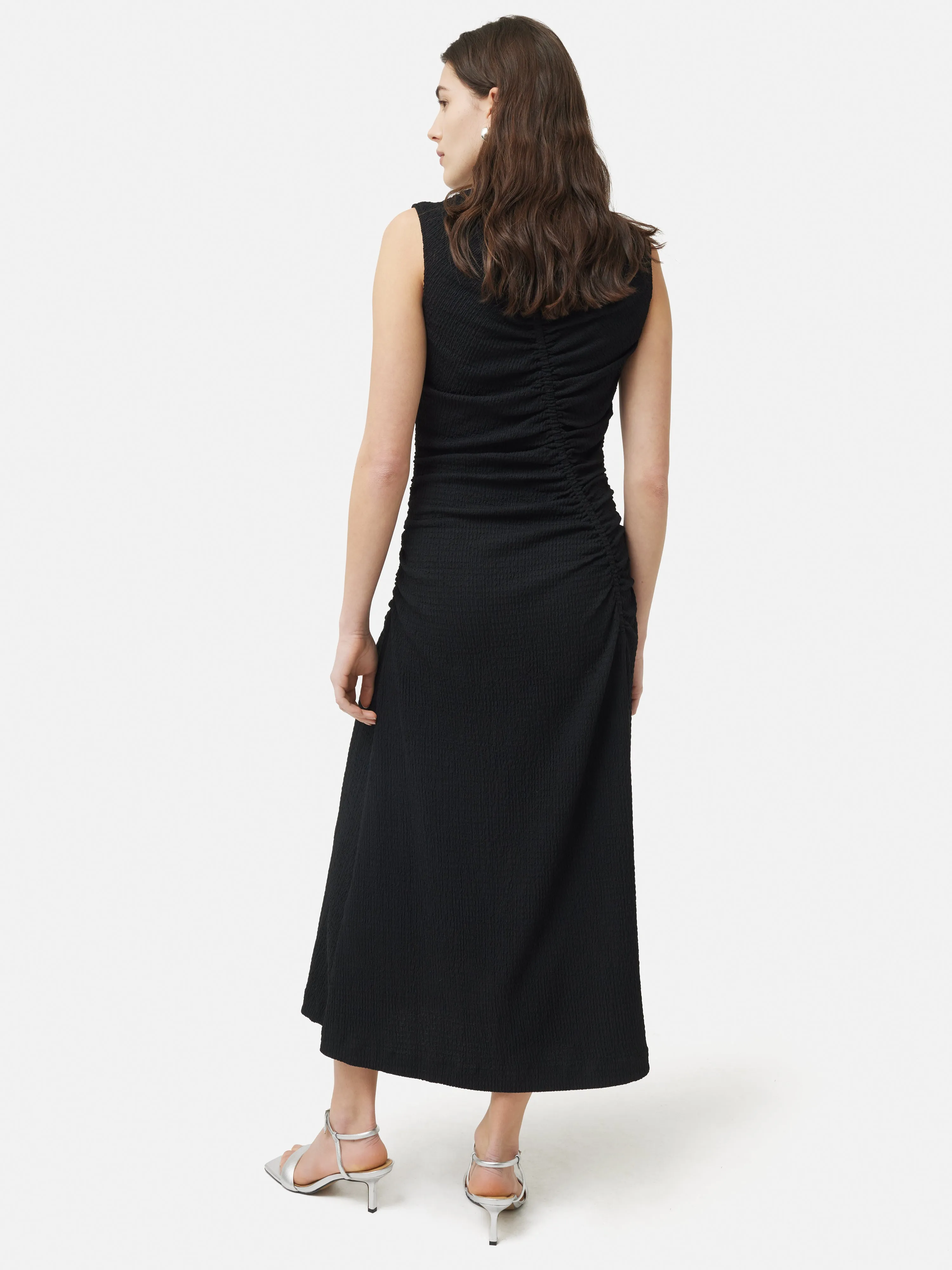 Ruched Jersey Dress | Black sold by Jigsaw product image thumbnail 4