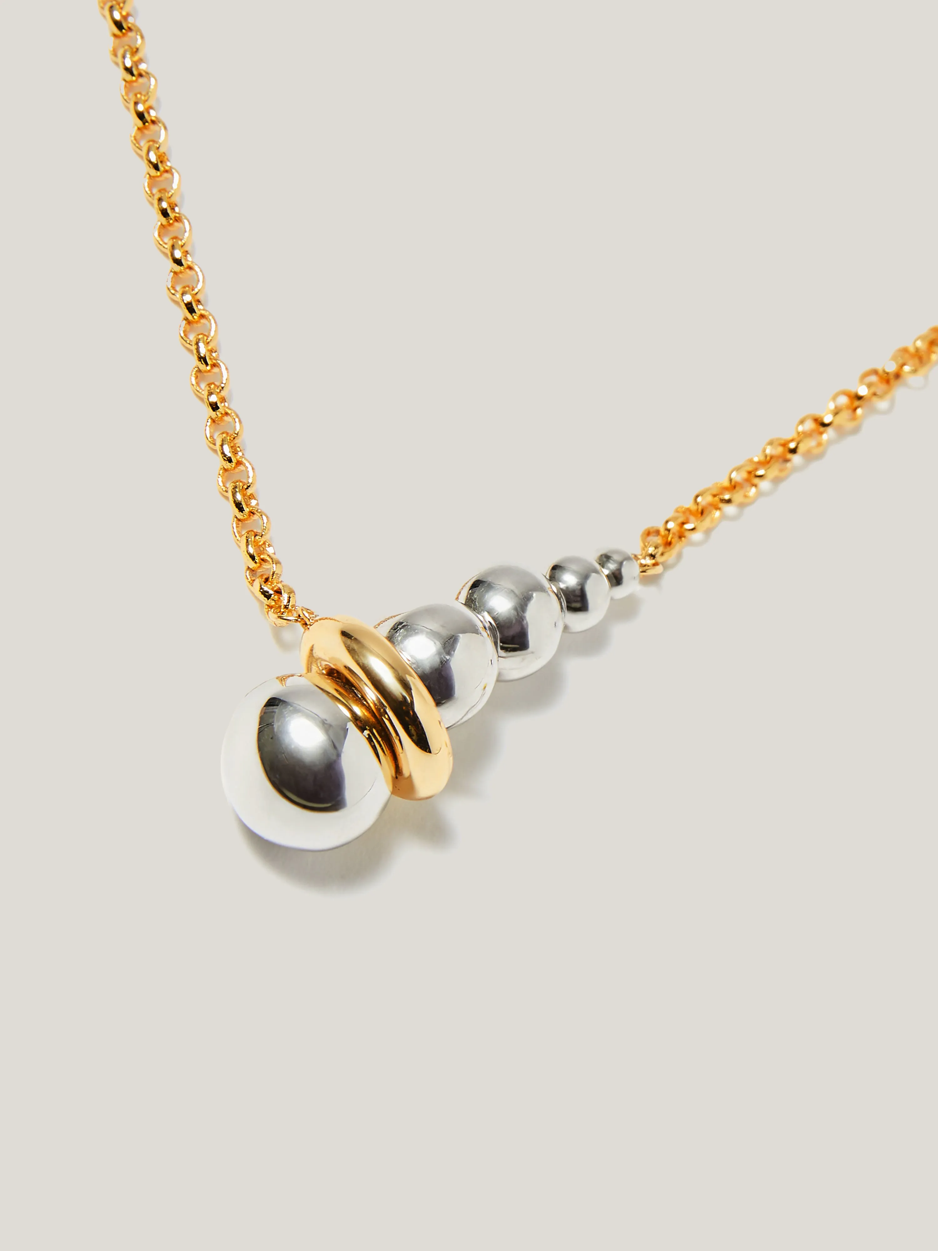 Molten Bead Necklace | Multi sold by Jigsaw product image thumbnail 3