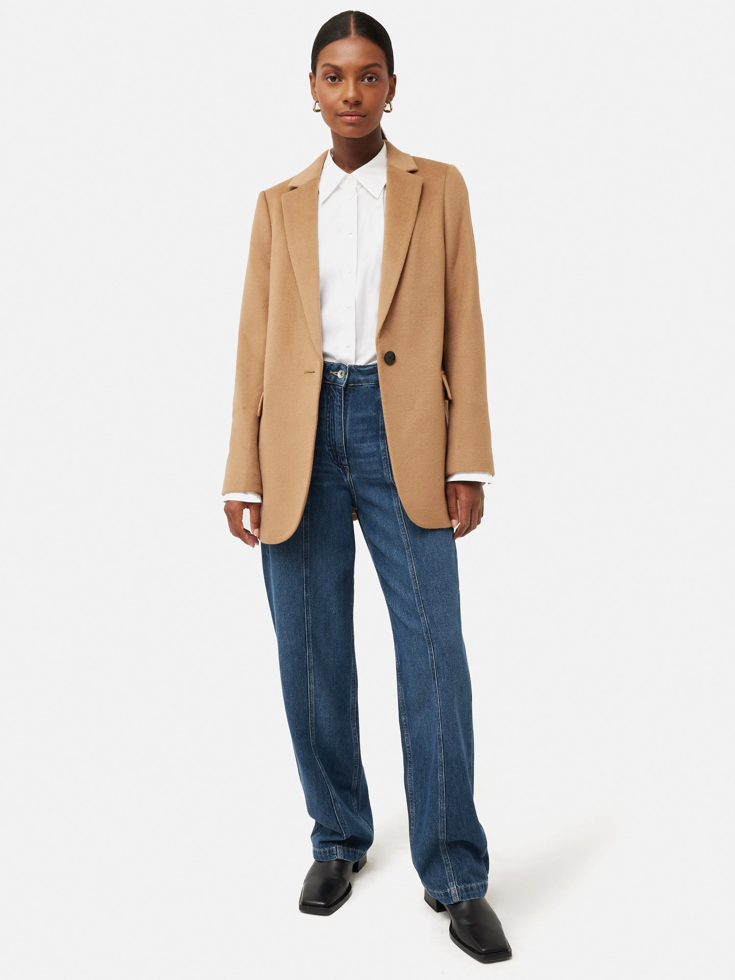 Beck Tailored Jean | Vintage Mid Blue sold by Jigsaw product image thumbnail 2