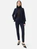 Italian Wool Stretch Paris Slim Fit Trouser | Navy sold by Jigsaw