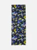 Haze Floral Wool Silk Scarf | Blue sold by Jigsaw