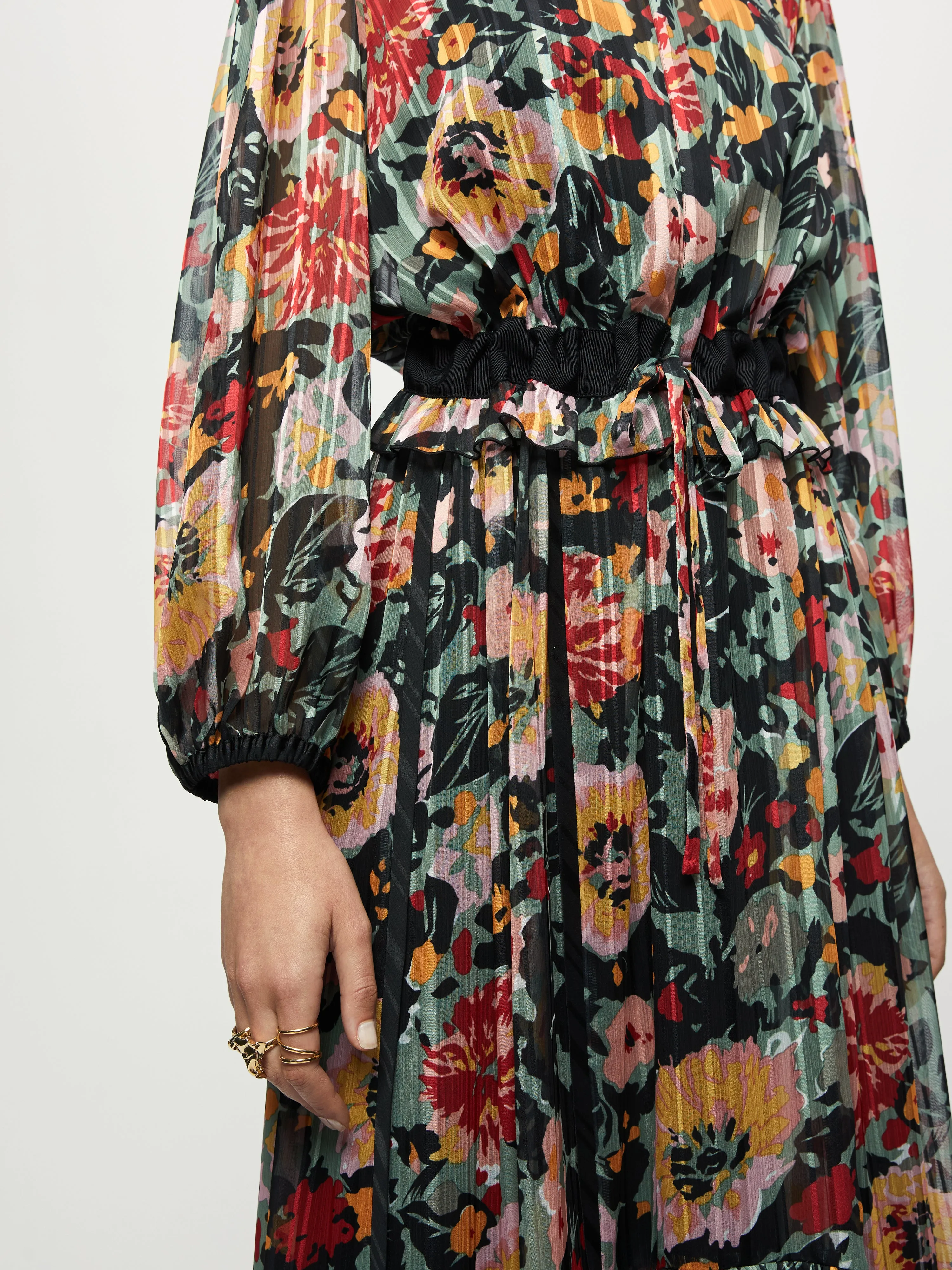 Wild Bouquet Maxi Dress | Sage sold by Jigsaw product image thumbnail 2