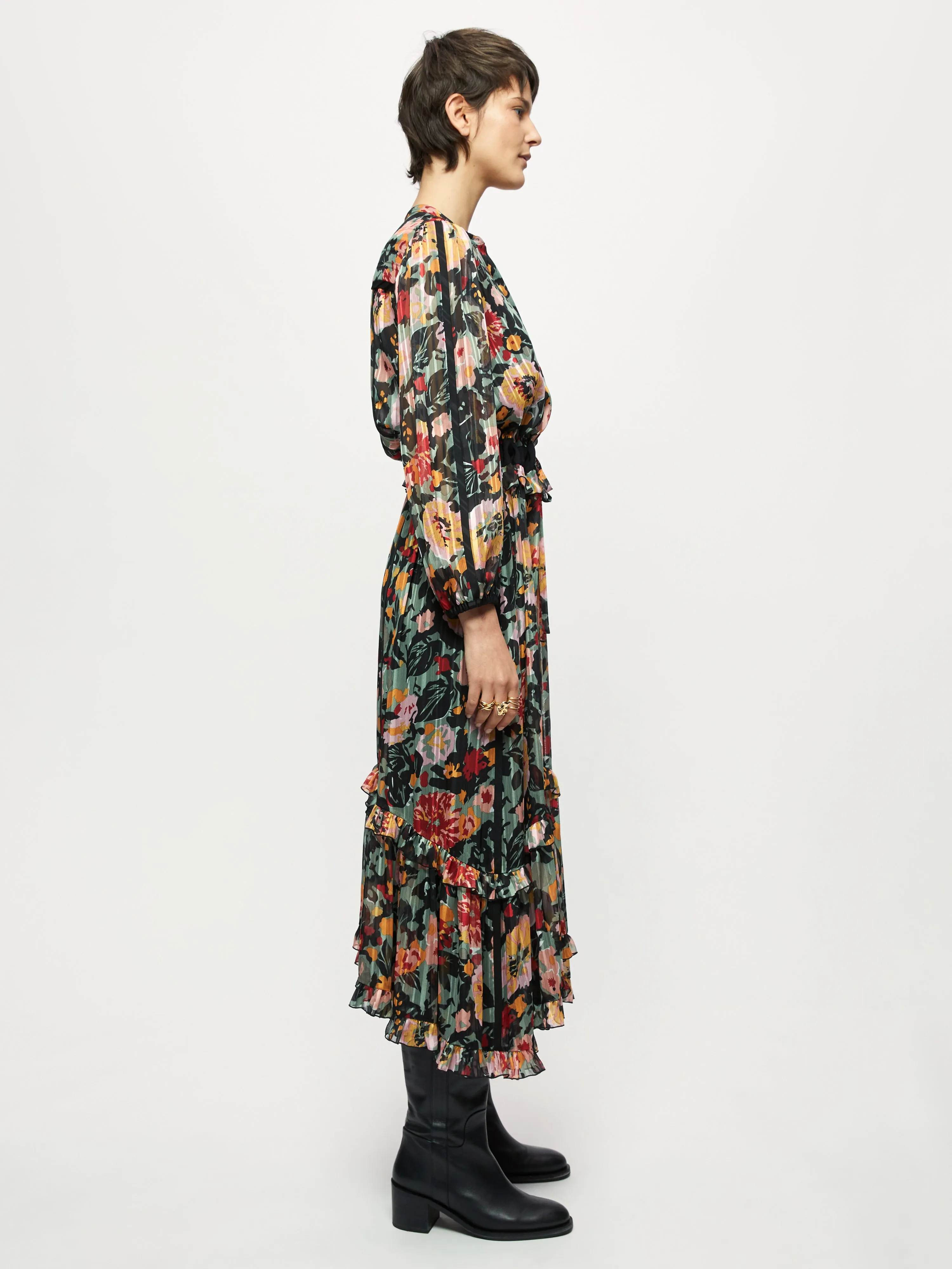Wild Bouquet Maxi Dress | Sage sold by Jigsaw product image thumbnail 4