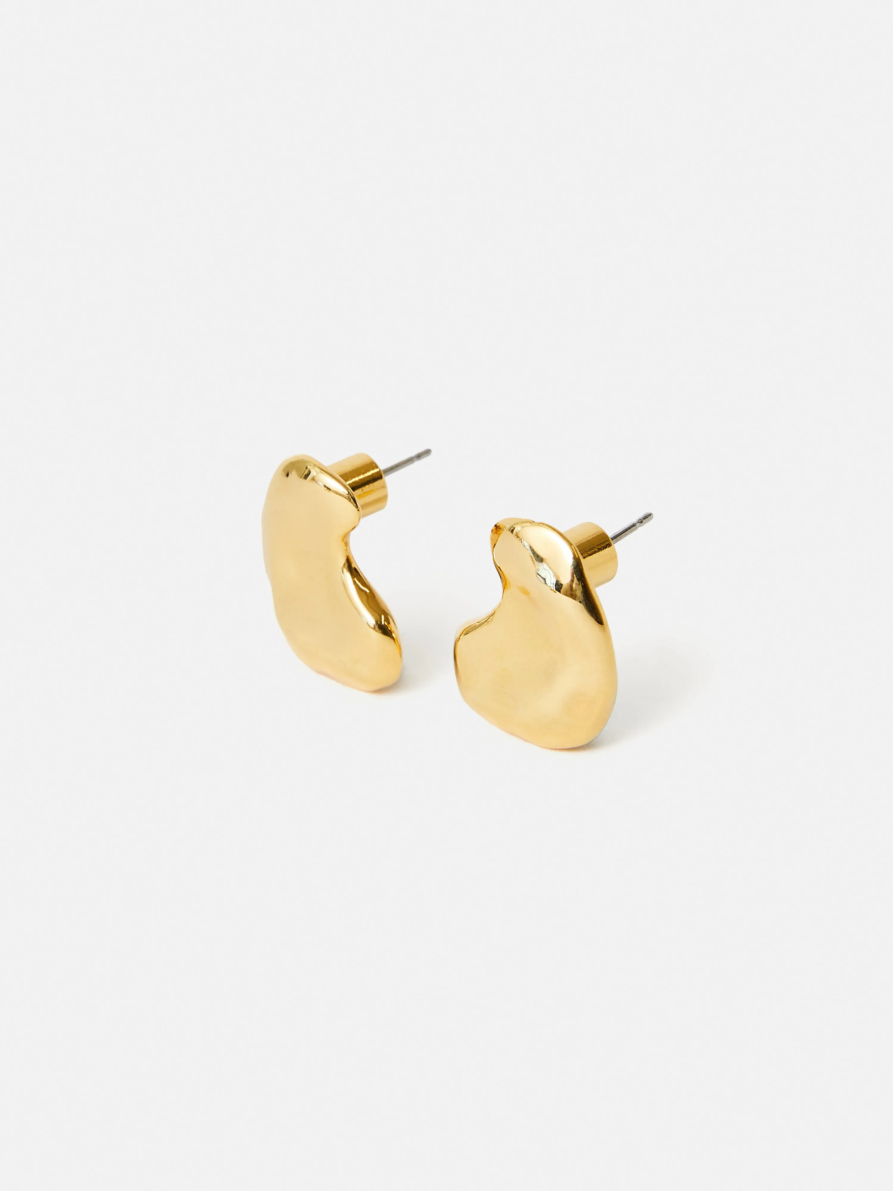 Molten Stud Earring | Gold sold by Jigsaw product image thumbnail 5