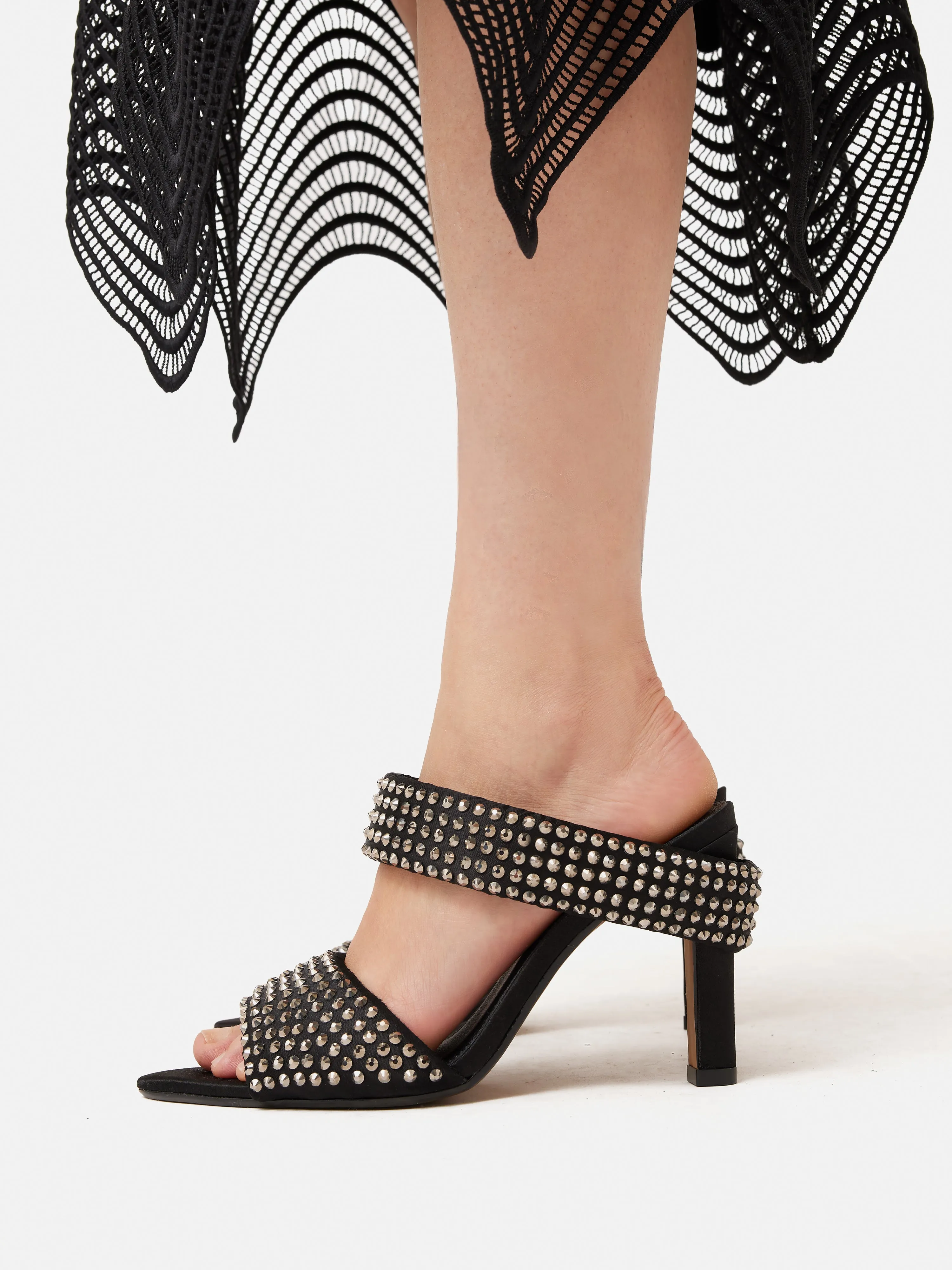 Diane Crystal Heel | Black sold by Jigsaw product image thumbnail 2