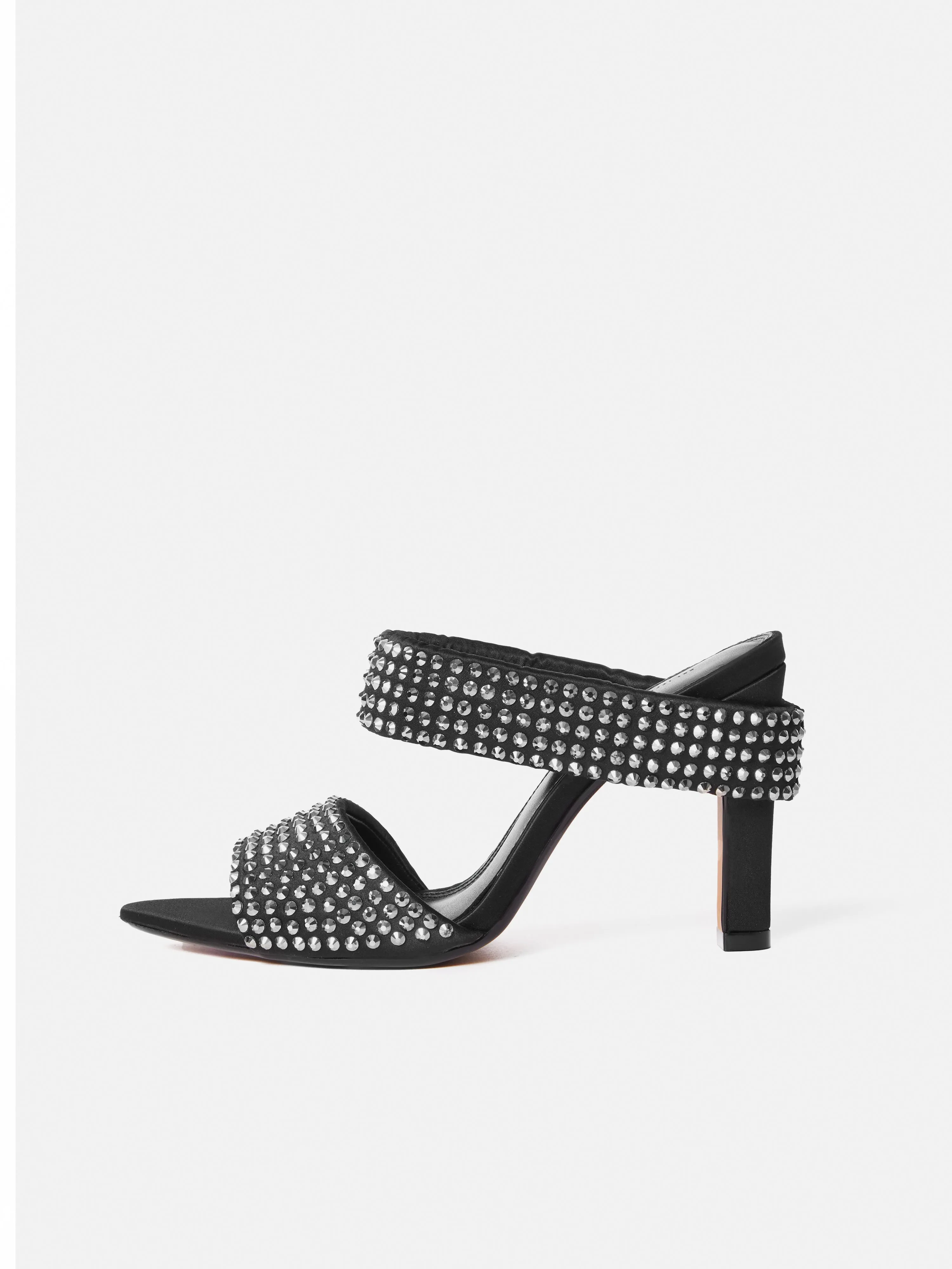 Diane Crystal Heel | Black sold by Jigsaw