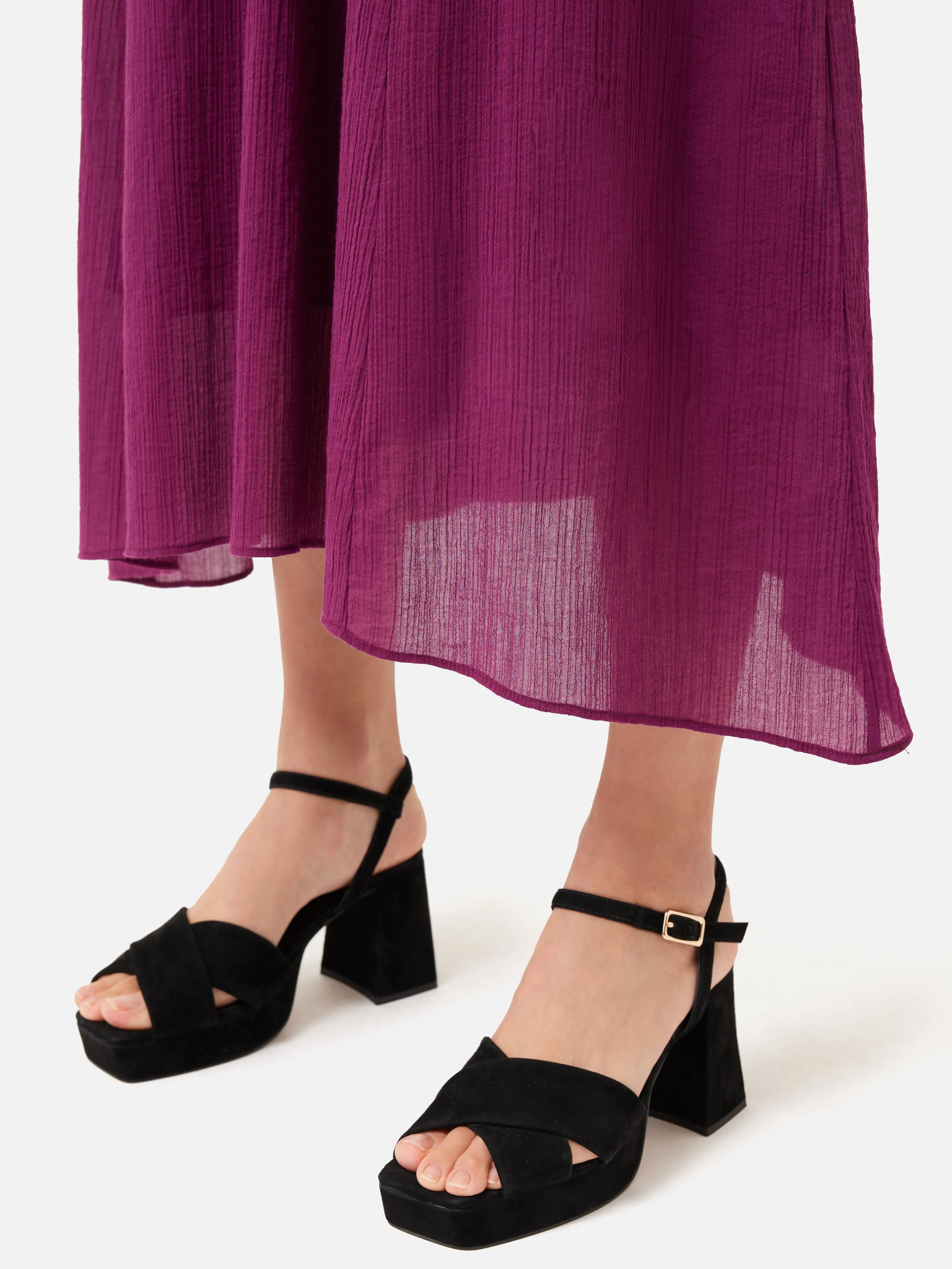 Jigsaw Hanna Platform Sandal Black Parallel