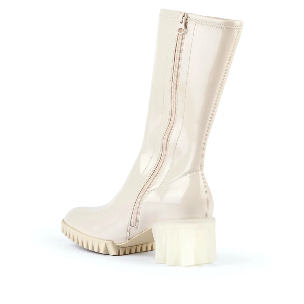 BLOFFO HALF-BOOT CREAM sold by 4CCCCEES product image thumbnail 4