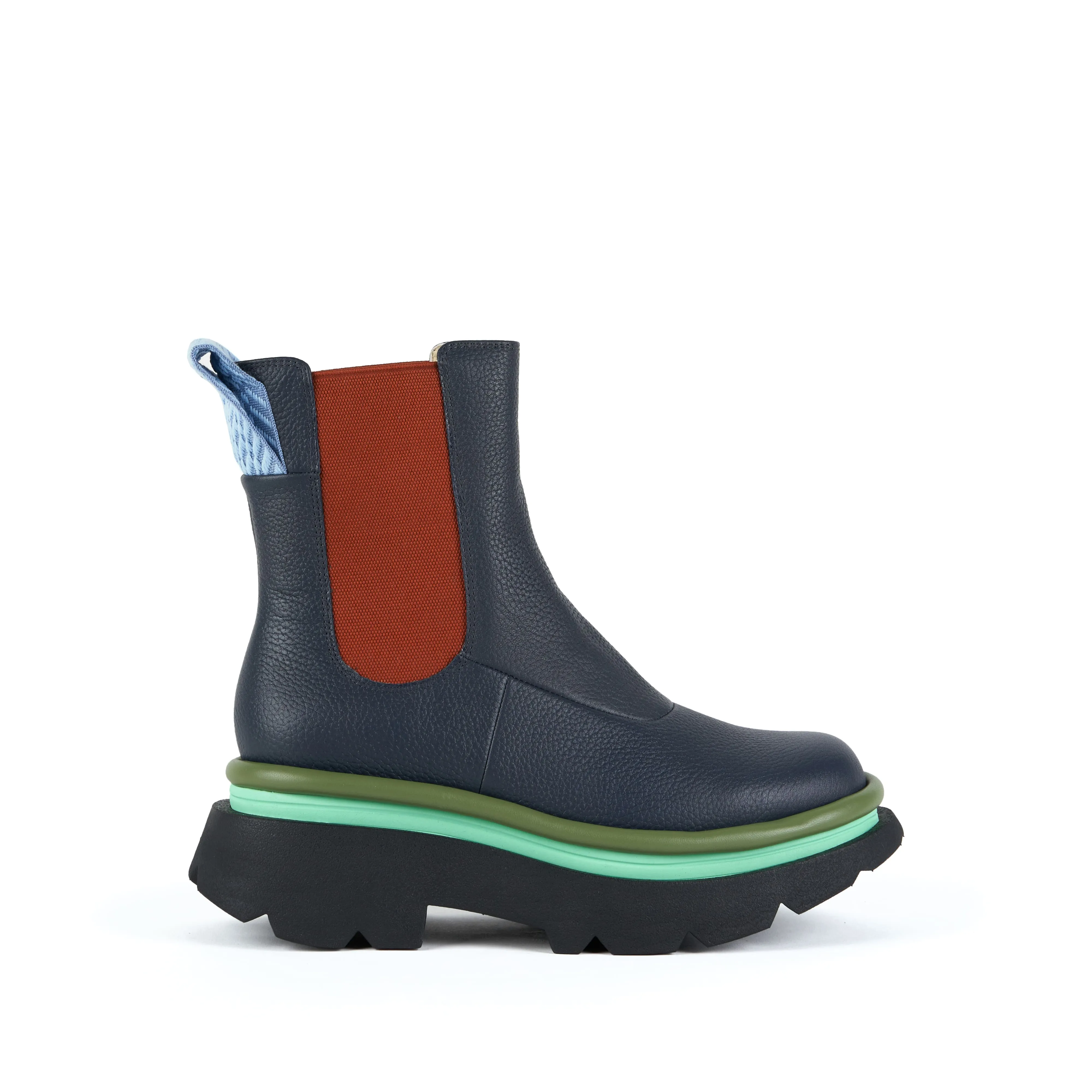 CRUNCH CHELSEA BOOT INDIGO sold by 4CCCCEES