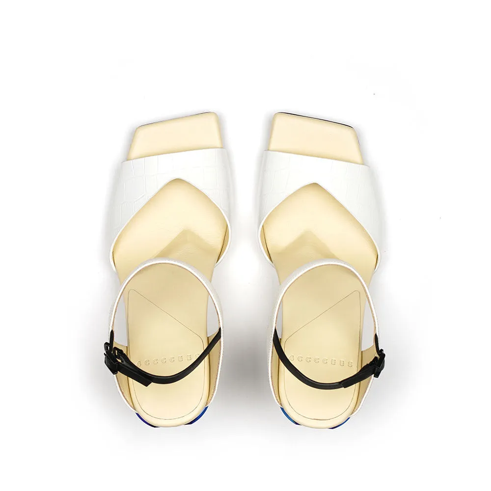 Inity Sandal - White sold by 4CCCCEES product image thumbnail 2