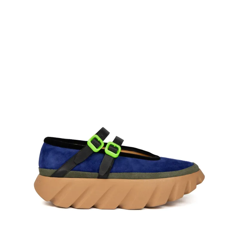 Ganni Ganni Performance Velcro Mary Jane - Ballerina Black