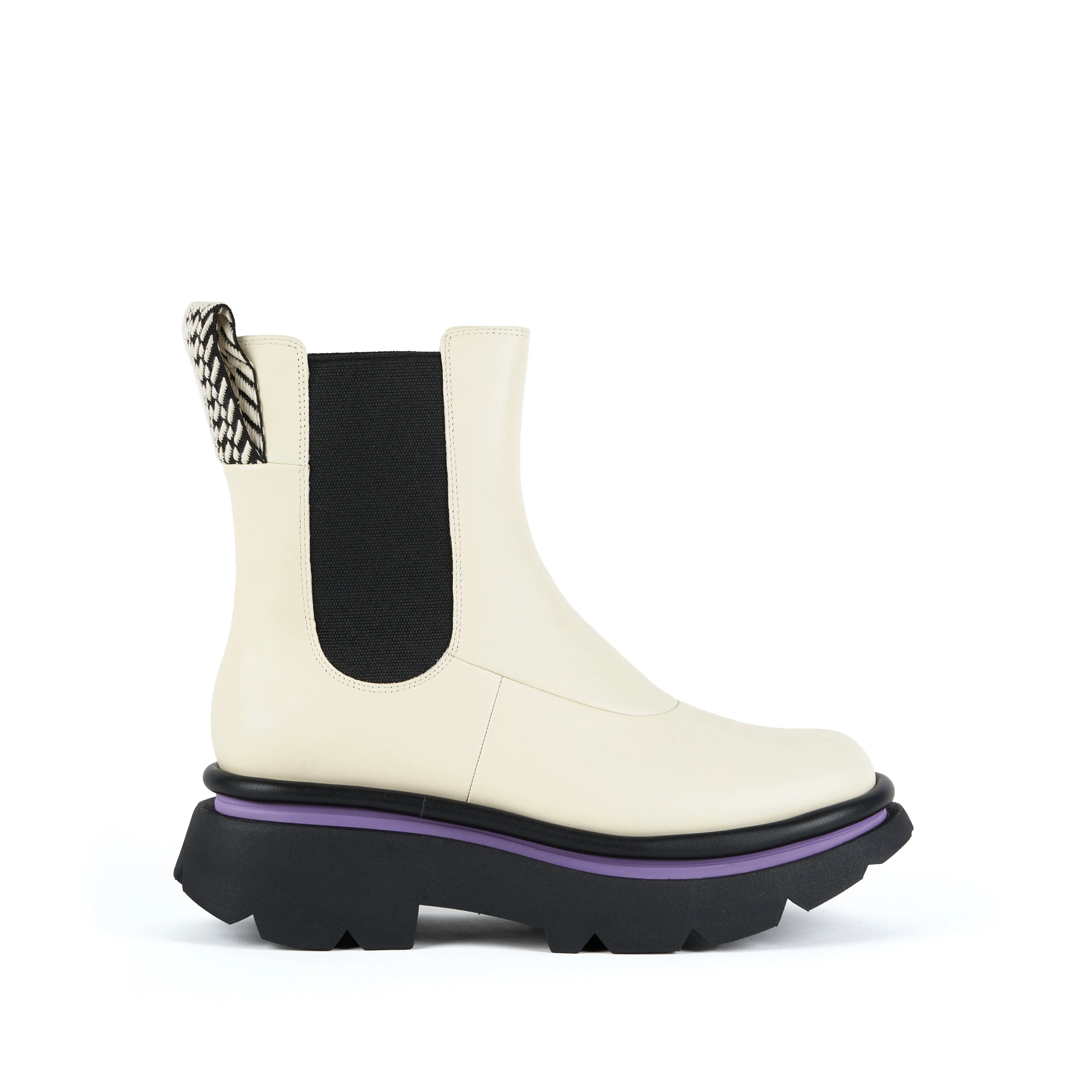 CRUNCH CHELSEA BOOT IVORY sold by 4CCCCEES