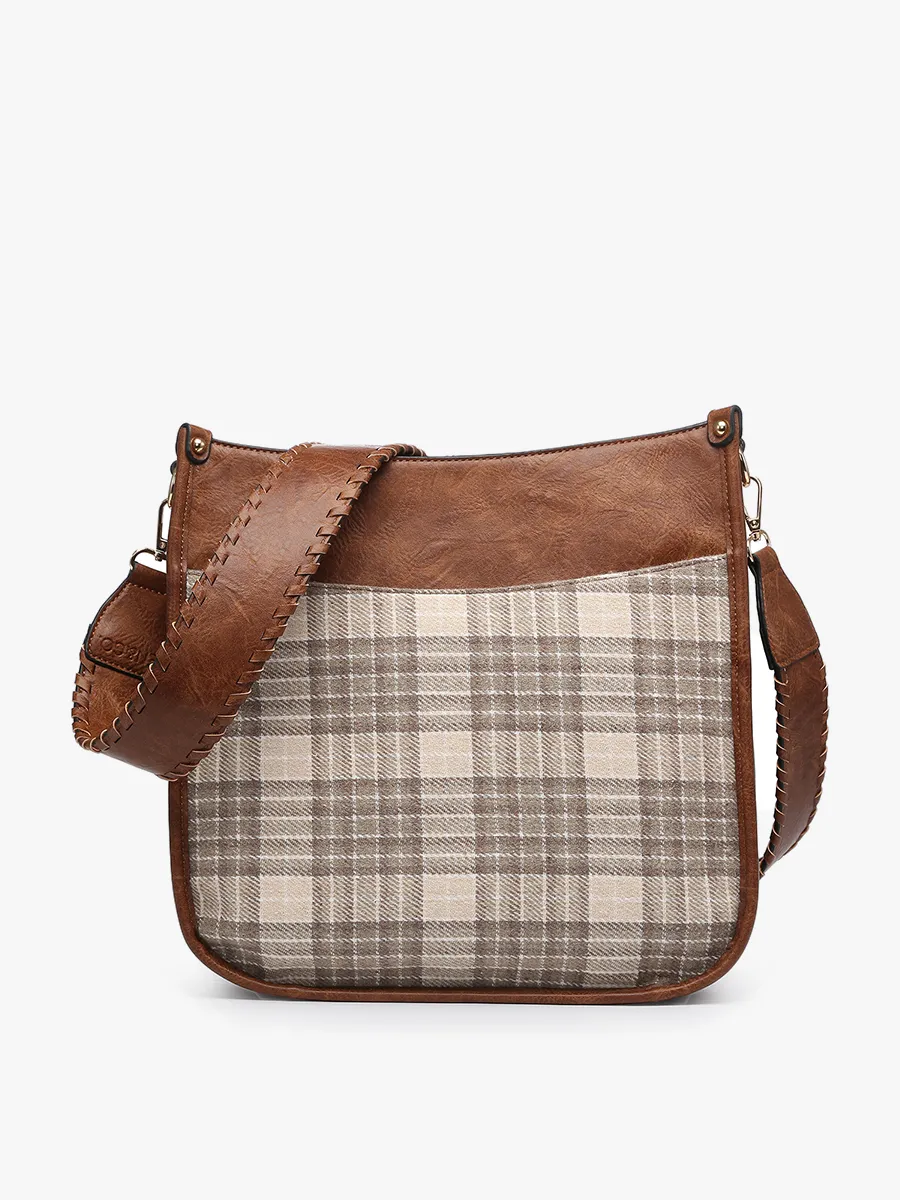 Chloe Vegan Plaid Crossbody sold by Jen & Co. product image thumbnail 2