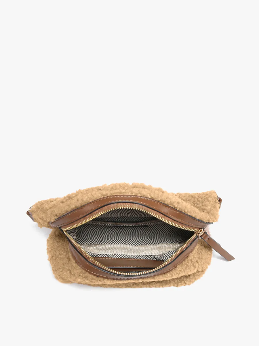 Brookie Vegan Sherpa Belt Bag sold by Jen & Co. product image thumbnail 4