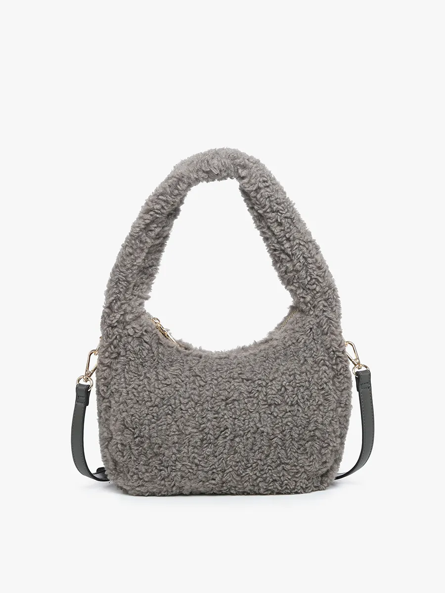 Gabrielle Vegan Sherpa Shoulder Bag sold by Jen & Co. product image thumbnail 5