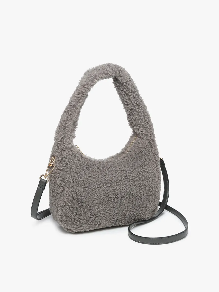 Gabrielle Vegan Sherpa Shoulder Bag sold by Jen & Co. product image thumbnail 2