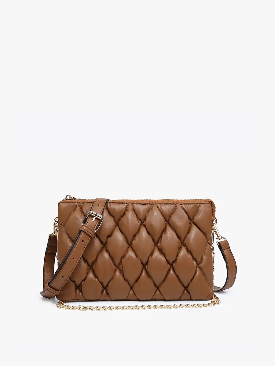 Izzy Vegan Puffer Crossbody sold by Jen & Co.