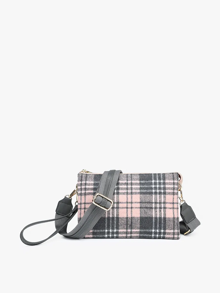 Izzy Vegan Plaid Crossbody sold by Jen & Co. product image thumbnail 3
