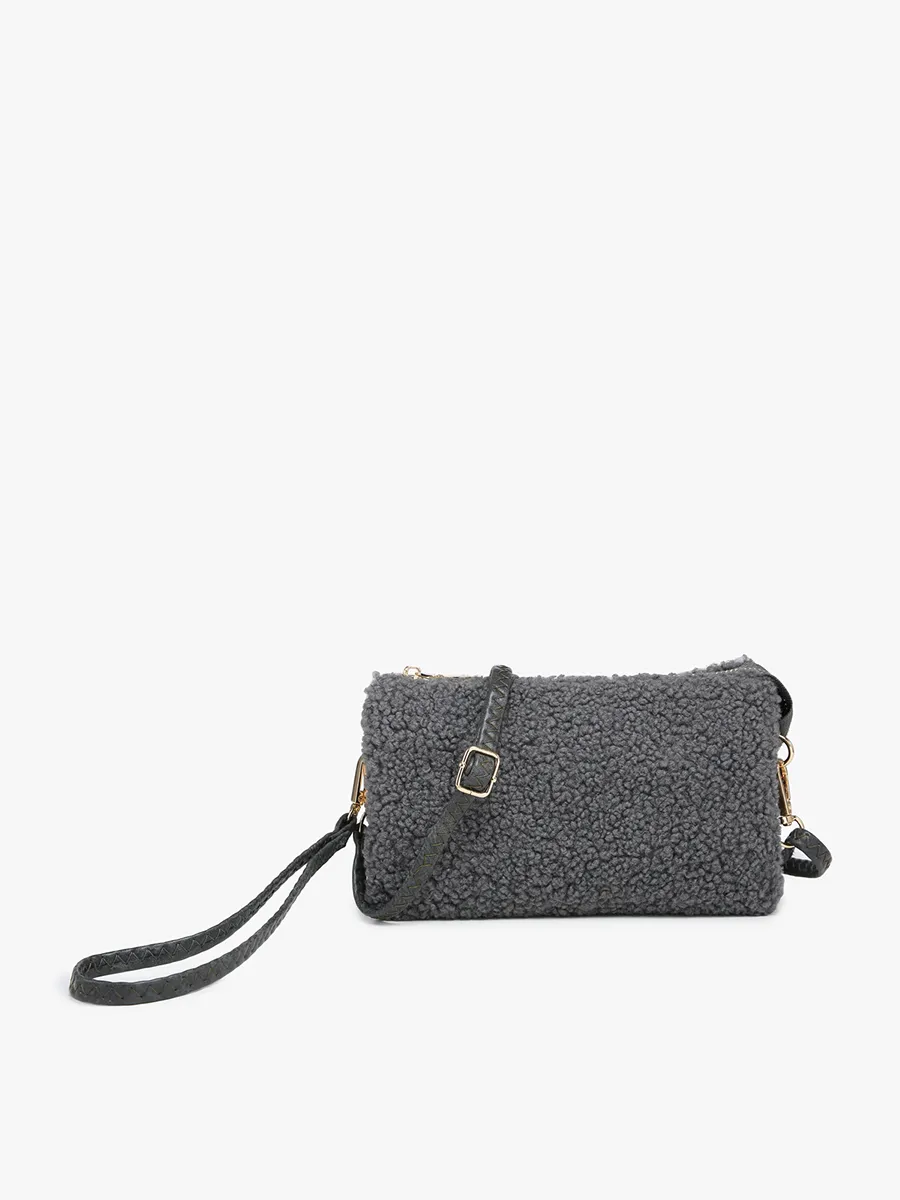 Riley Vegan Sherpa Crossbody sold by Jen & Co. product image thumbnail 2