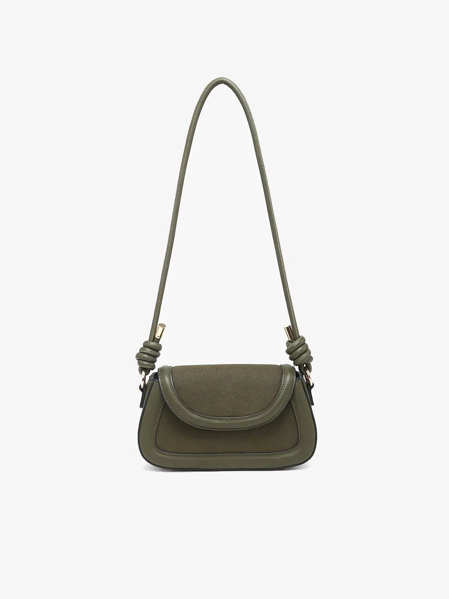 Marina Suede Crossbody sold by Jen & Co.