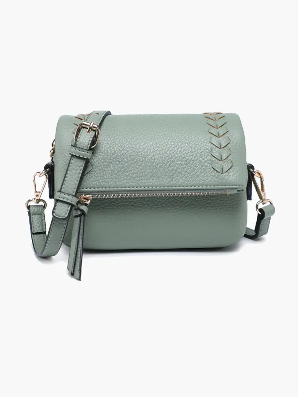 Scout Vegan Whipstitch Crossbody sold by Jen & Co.
