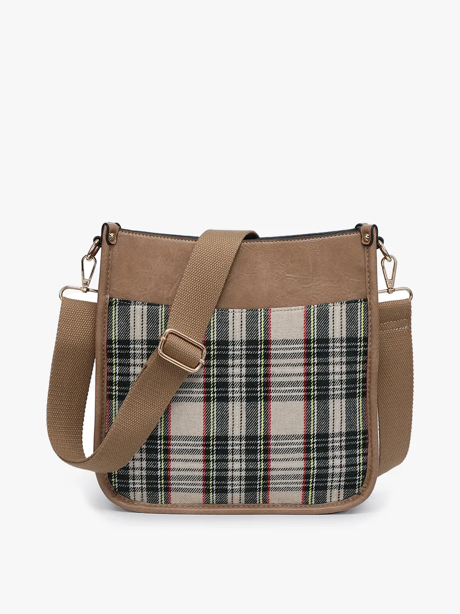 Posie Vegan Plaid Crossbody sold by Jen & Co. product image thumbnail 2