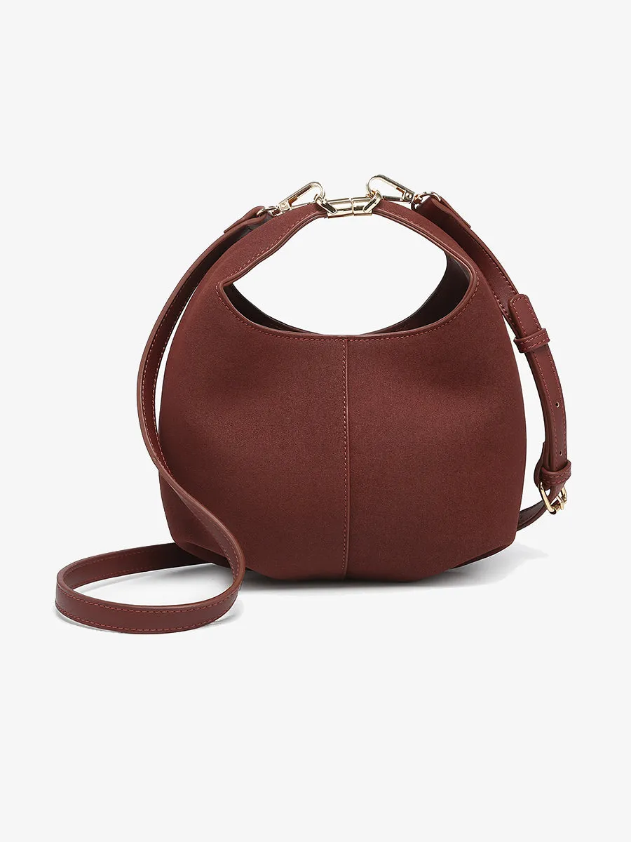 Elena Vegan Suede Crossbody sold by Jen & Co. product image thumbnail 3
