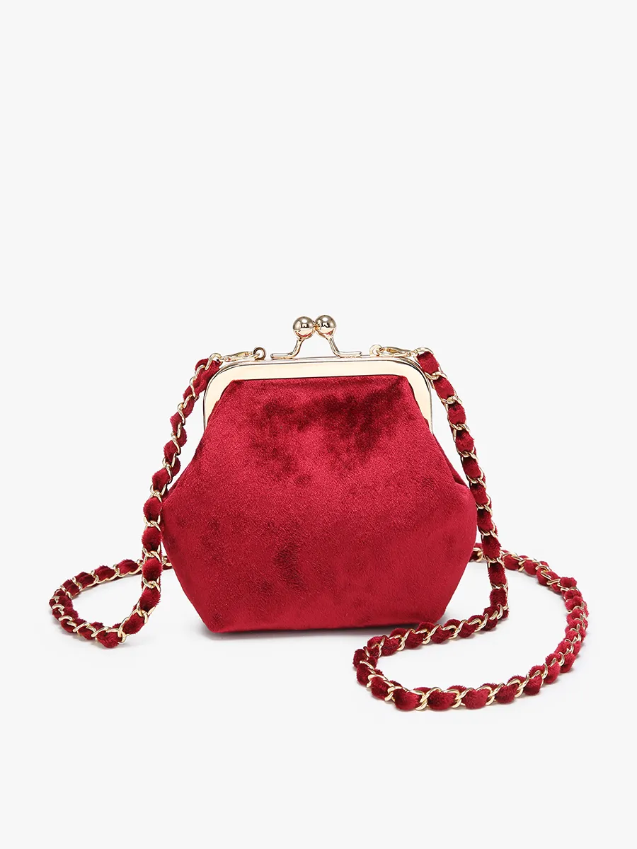 Cleo Velvet Coin Pouch sold by Jen & Co.