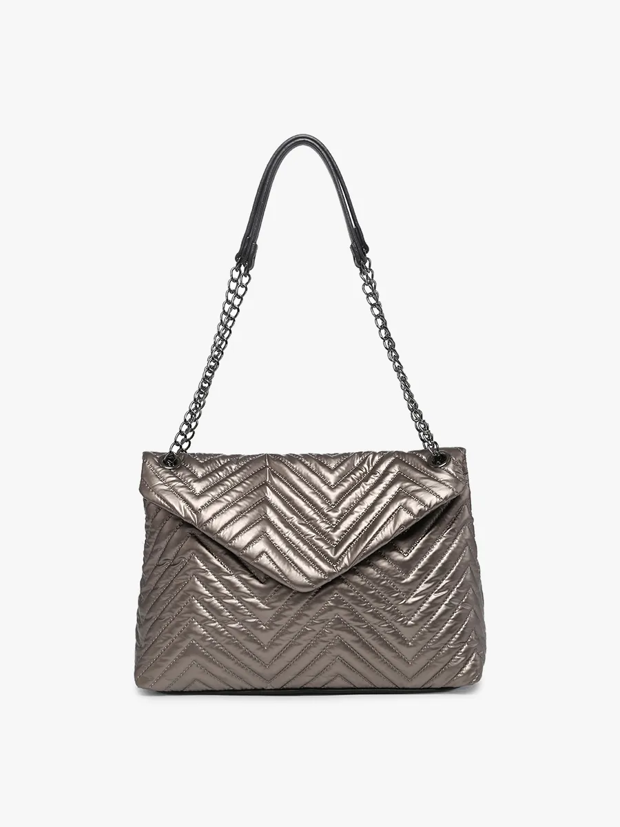 Stelle Vegan Puffer Crossbody sold by Jen & Co.