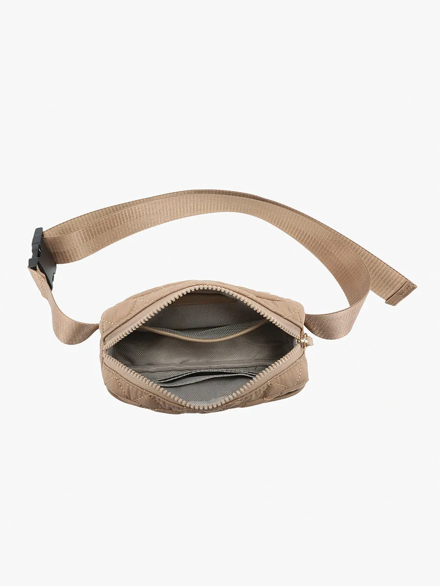 Caroline Quilted Belt Bag sold by Jen & Co. product image thumbnail 4